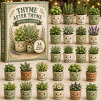 Thyme Planter Collection advent calendar