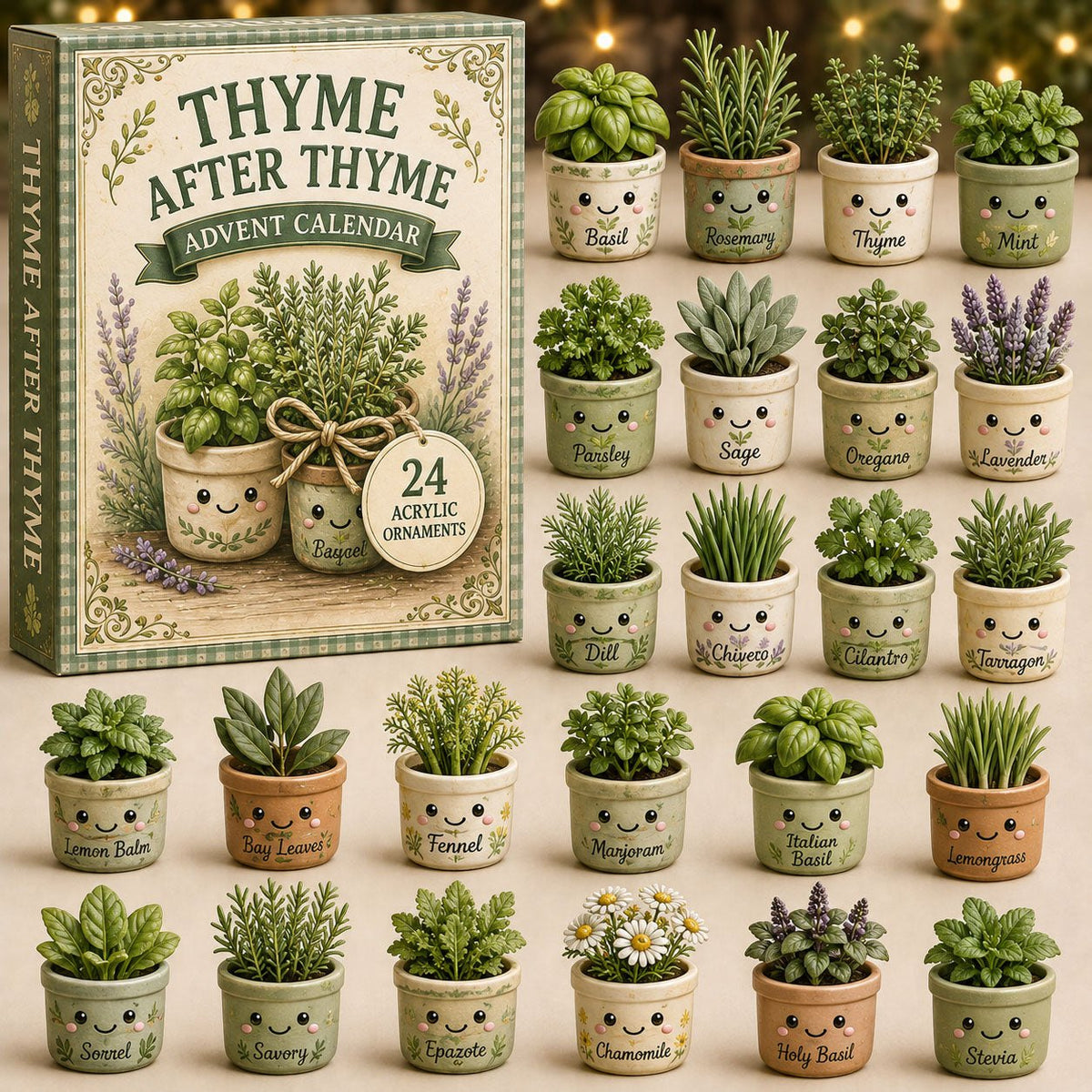 Thyme Planter Collection advent calendar