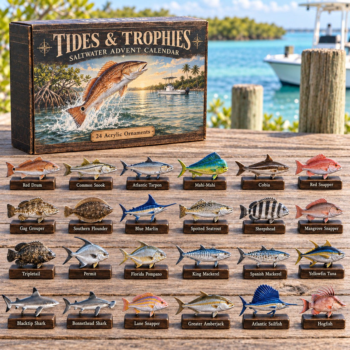 Tides Trophies advent calendar