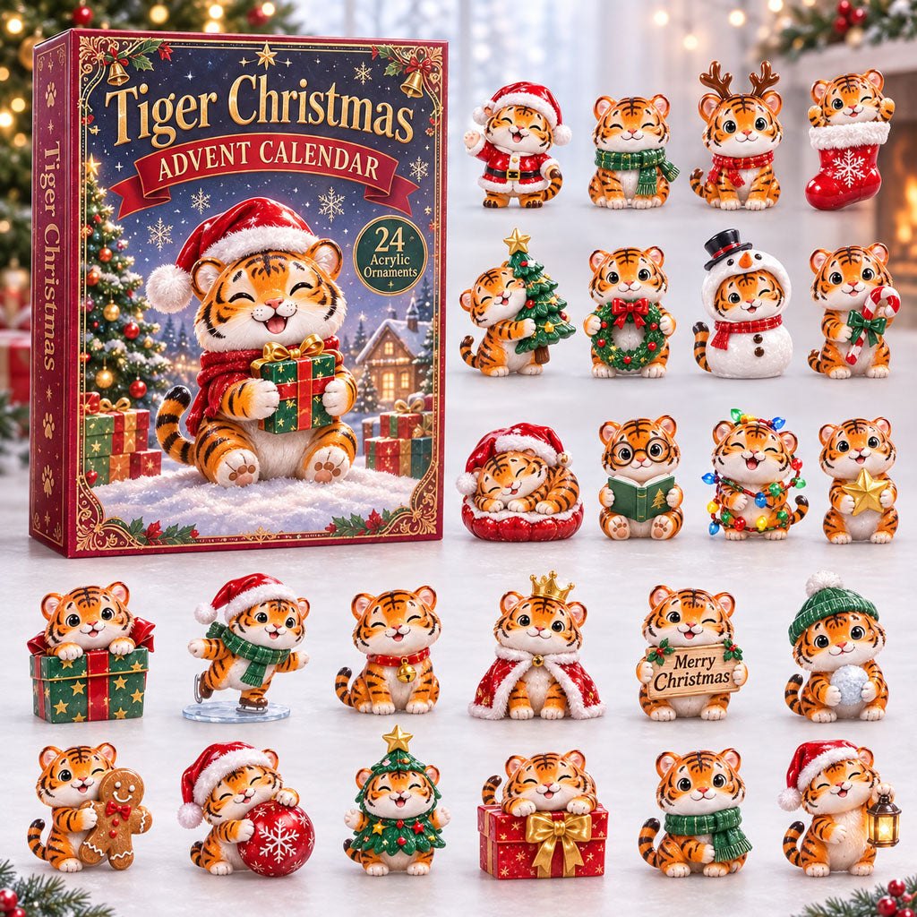 Tiger Christmas advent calendar