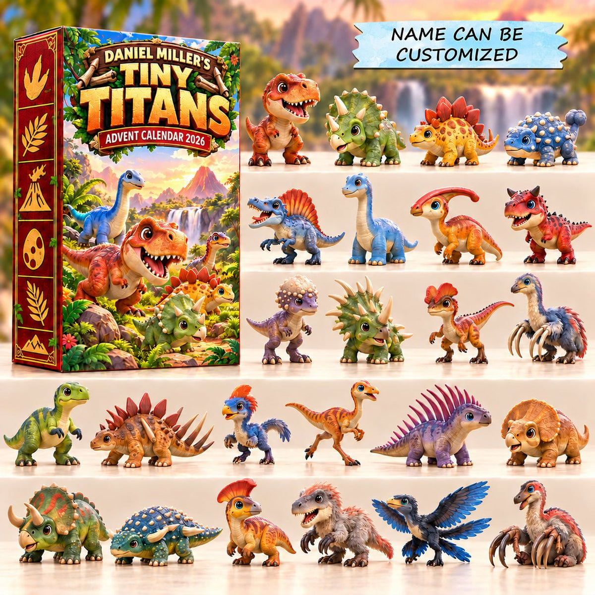 Tiny Titans advent calendar