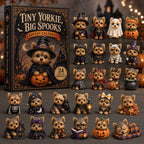 Tiny Yorkie Big Spooks advent calendar