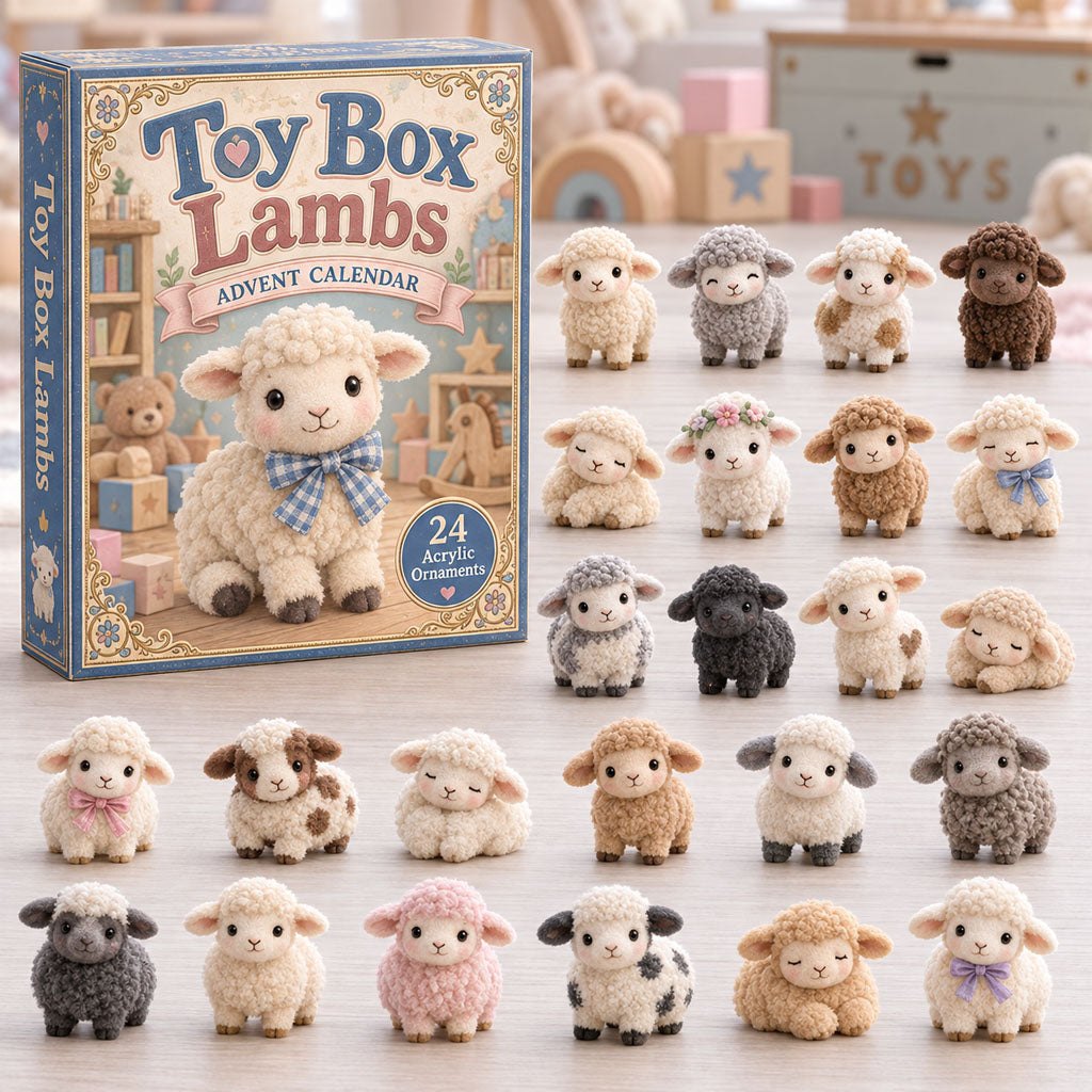 Toy Box Lambs advent calendar