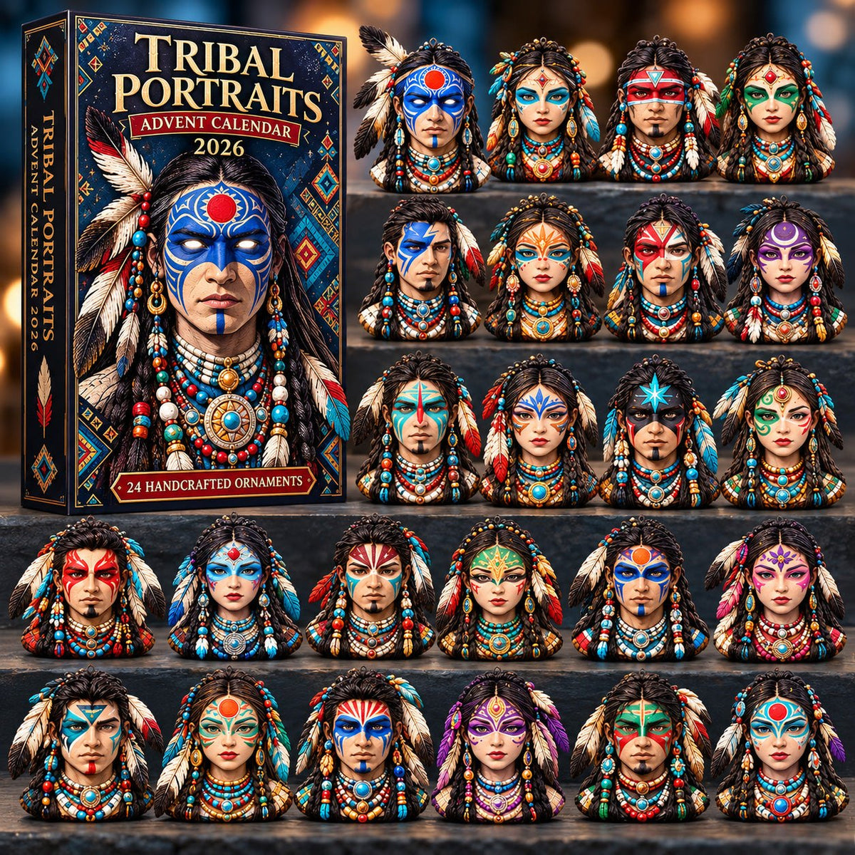 Tribal Portraits advent calendar