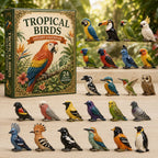 Tropical Birds advent calendar