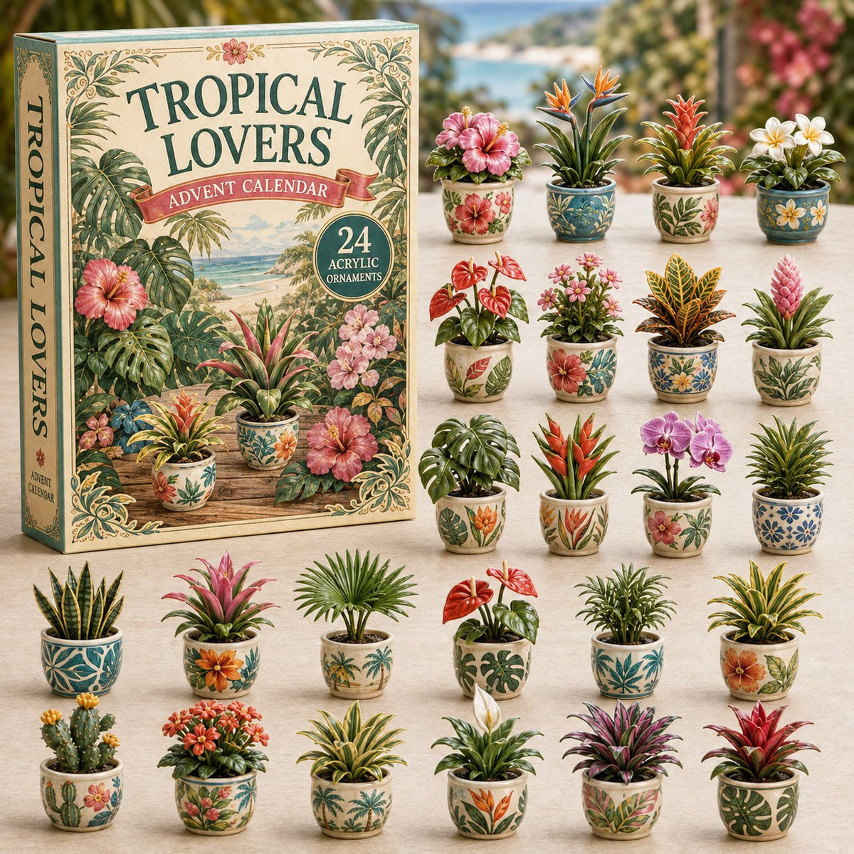 Tropical Garden advent calendar