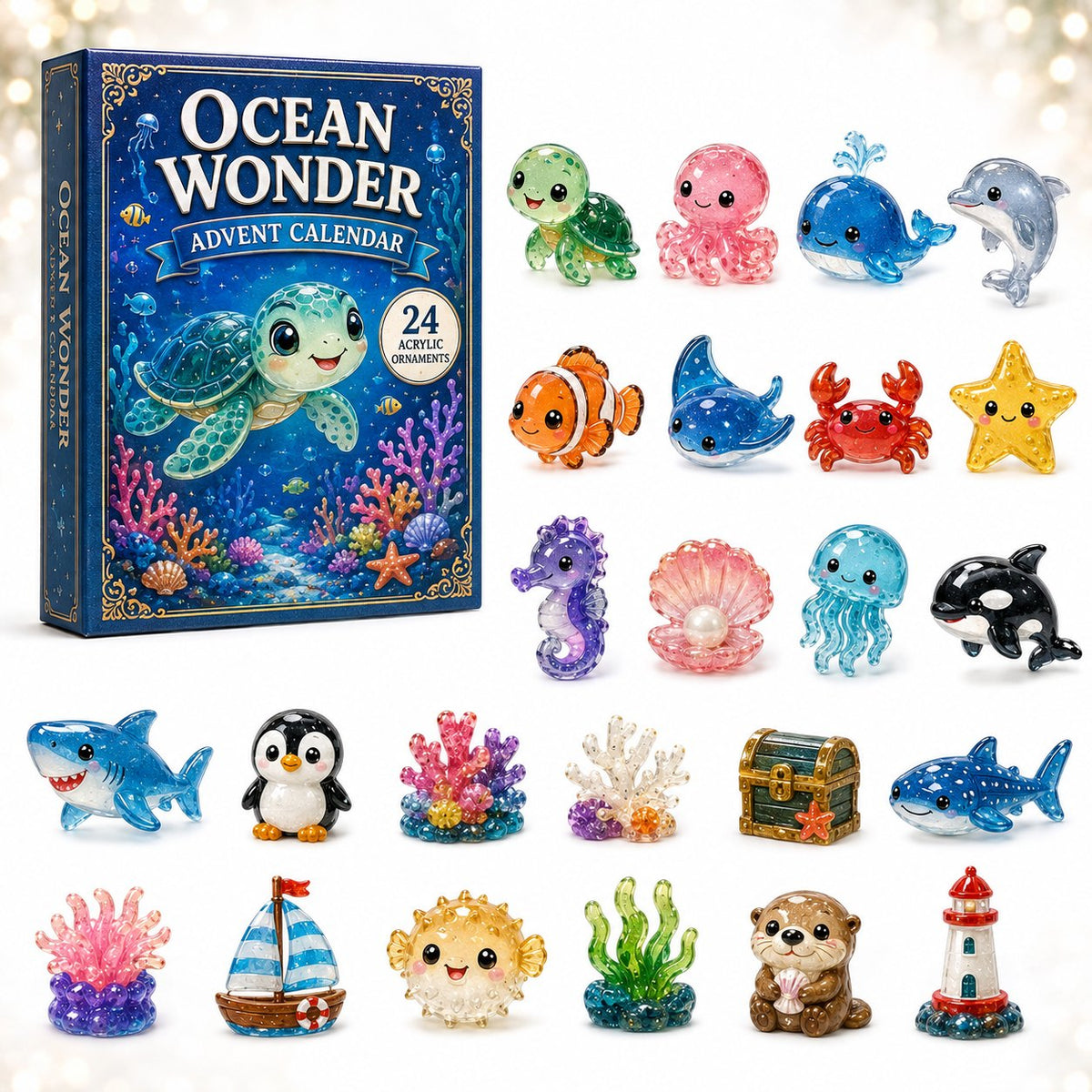 Turtle Ocean Wonder advent calendar