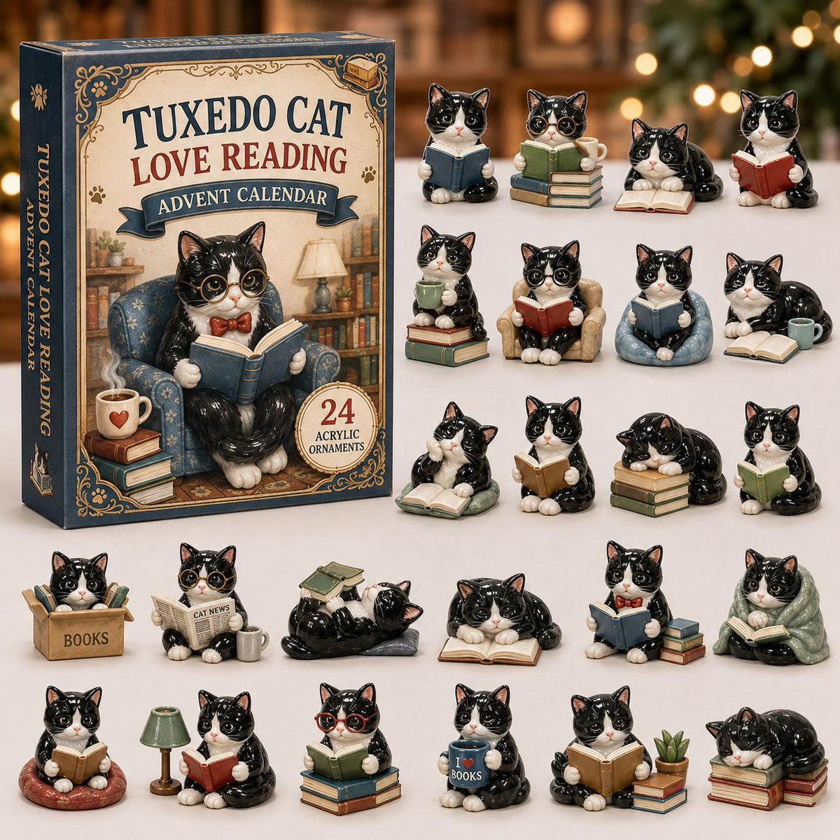 Tuxedo Cats advent calendar