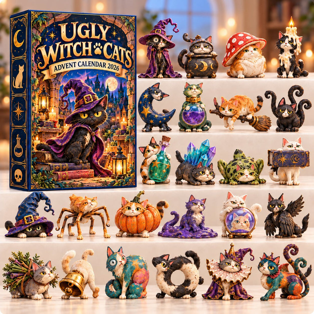 Ugly Witch Cats advent calendar