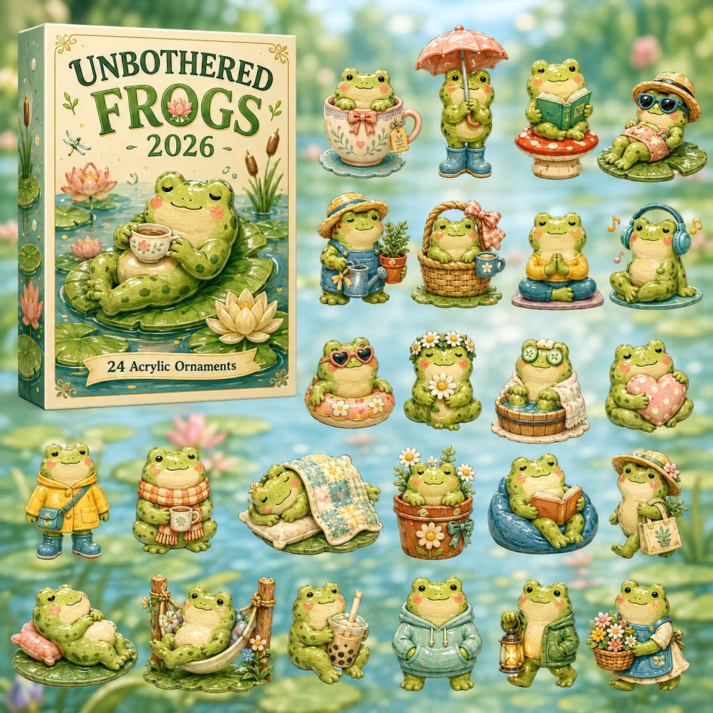 Unbothered Frogs advent calendar