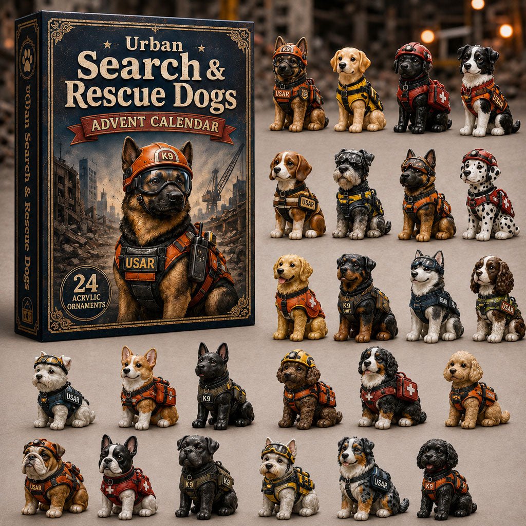 Urban Search & Rescue Dogs advent calendar