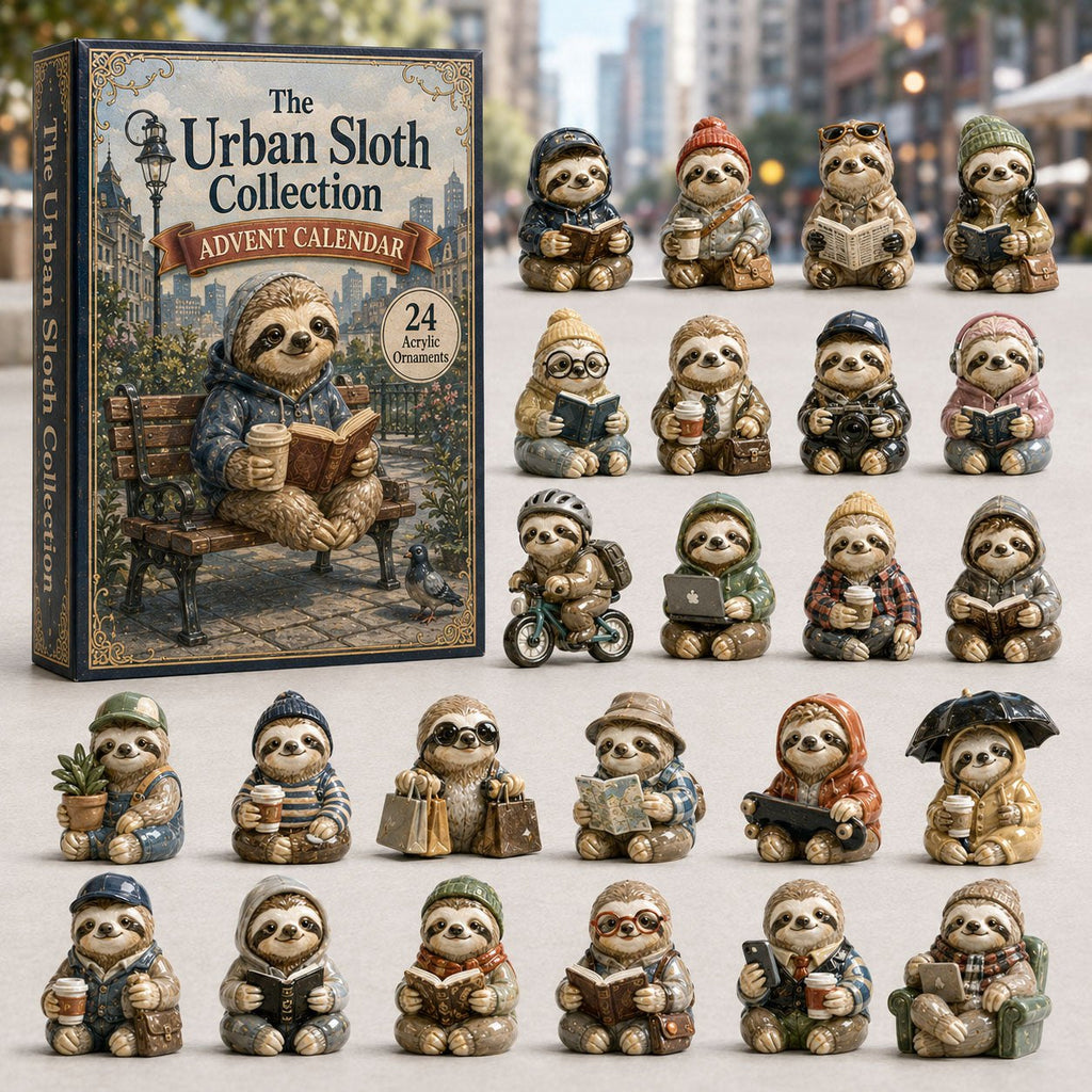 Urban Sloth Collection advent calendar