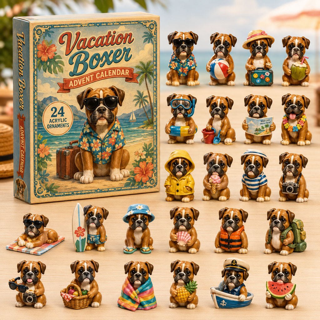 Vacation Boxer advent calendar