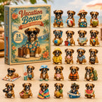 Vacation Boxer advent calendar