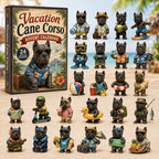 Vacation Cane Corso advent calendar