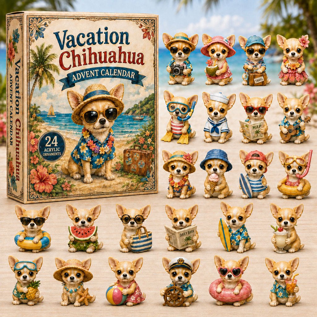 Vacation Chihuahua advent calendar