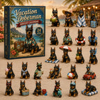 Vacation Doberman advent calendar