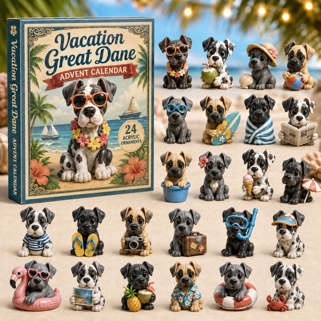 Vacation Great Dane advent calendar