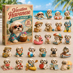 Vacation Havanese advent calendar