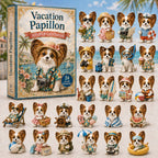 Vacation Papillon advent calendar