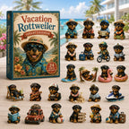 Vacation Rottweiler advent calendar