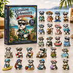 Vacation Schnauzer advent calendar