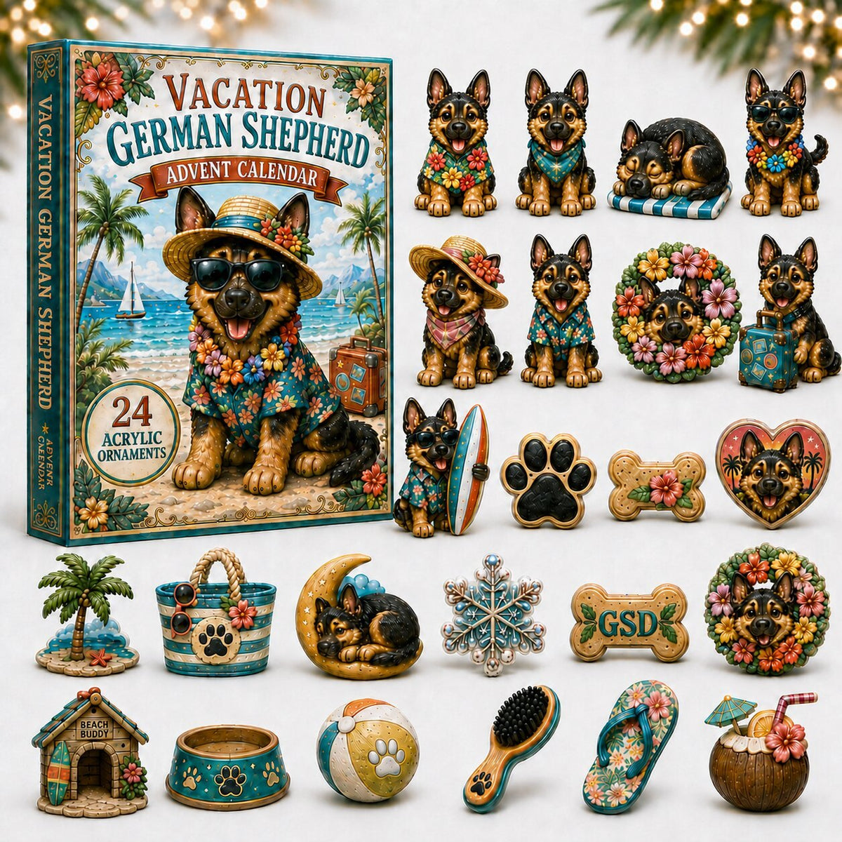 Vacation Shepherd advent calendar