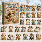 Vacation Shih Tzu advent calendar