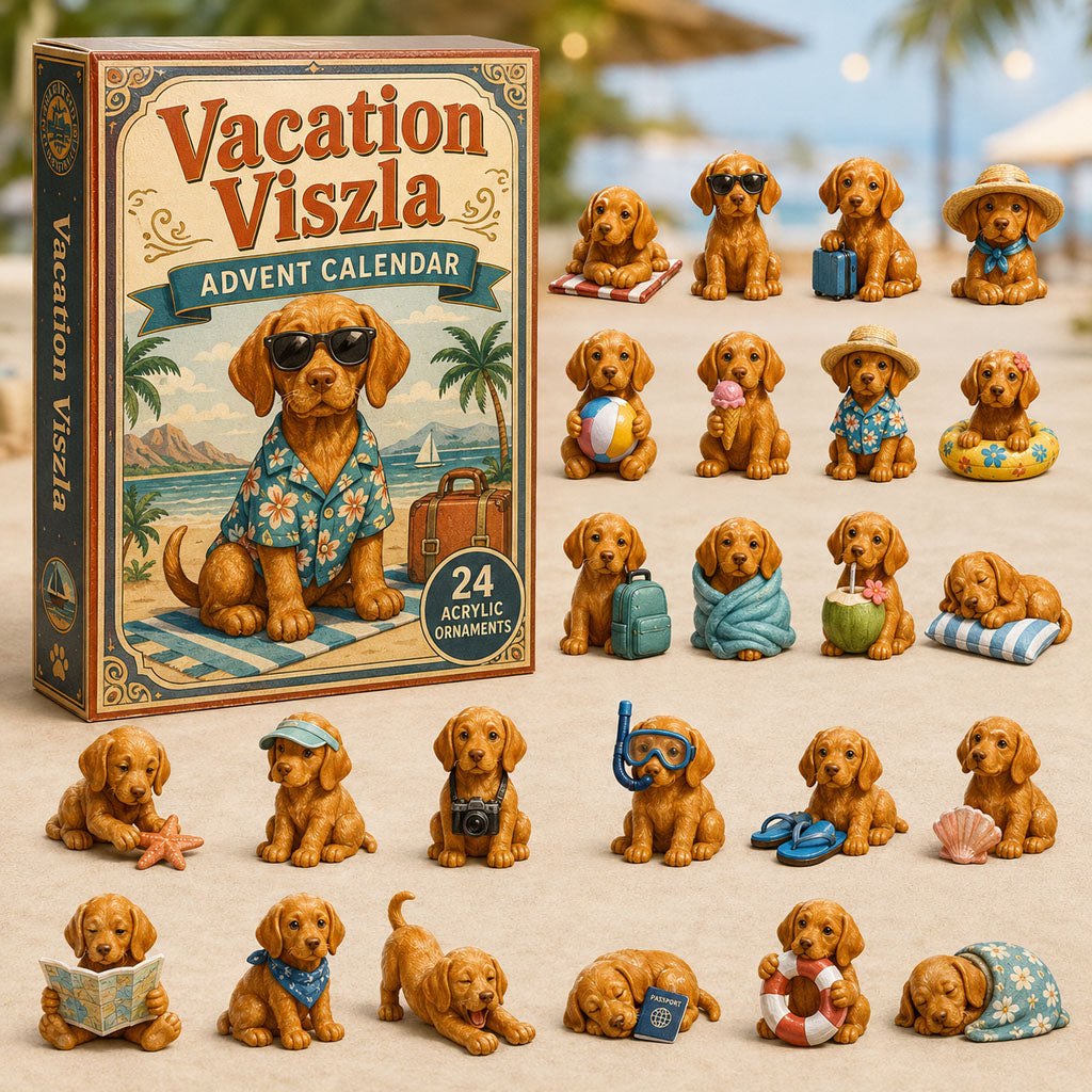 Vacation Viszla advent calendar