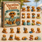 Vacation Vizsla advent calendar