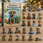 Vacation Weimaraner advent calendar