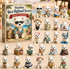 Vacation West Highland Terrier advent calendar