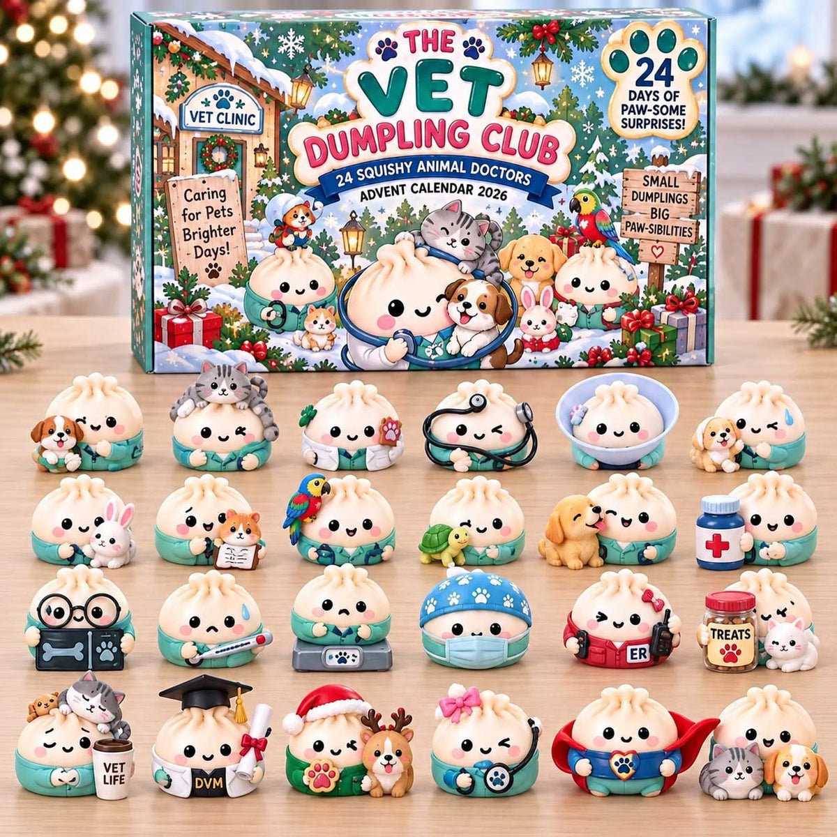 Vet Dumpling Club advent calendar