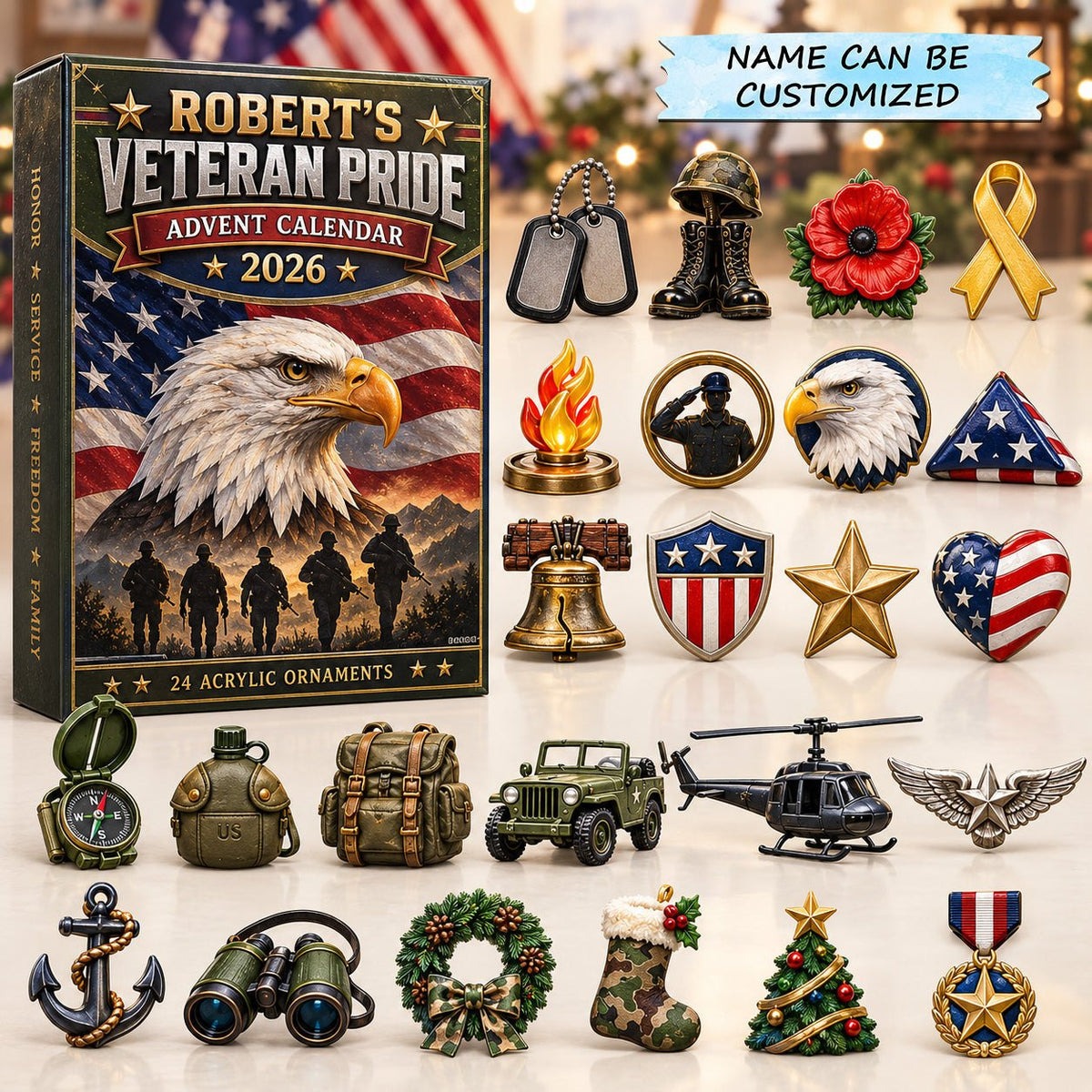 Veteran Pride advent calendar