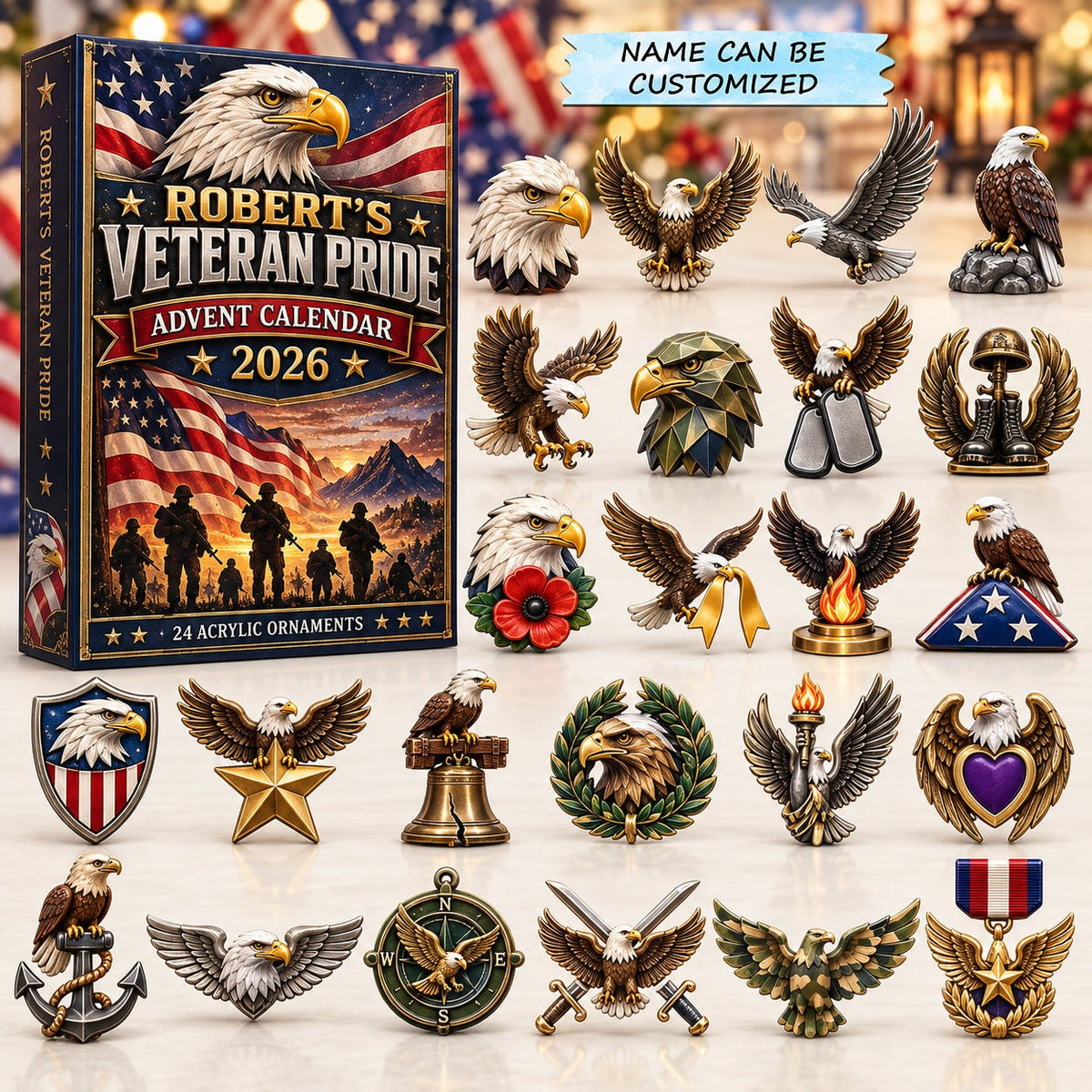 Veteran Pride advent calendar