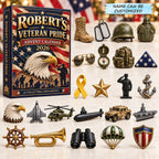 Veteran Pride advent calendar