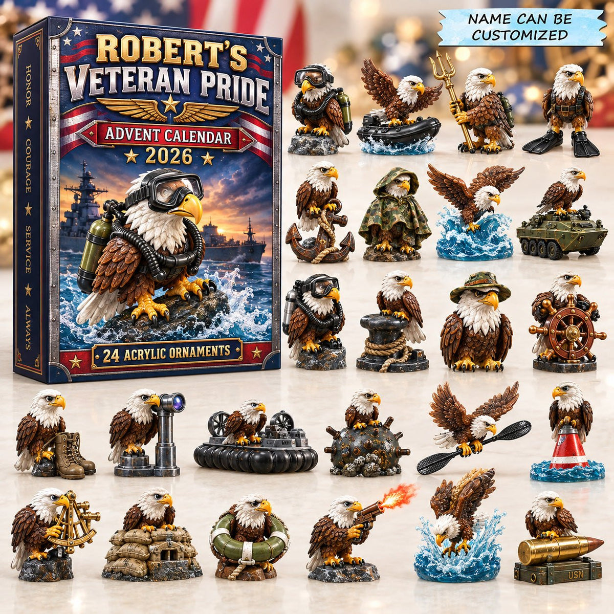 Veteran Pride advent calendar