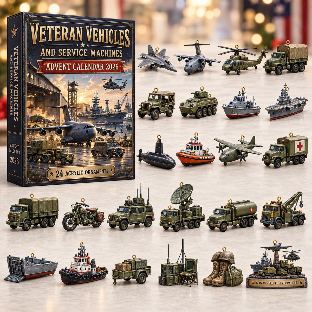 Veteran Vehicle advent calendar