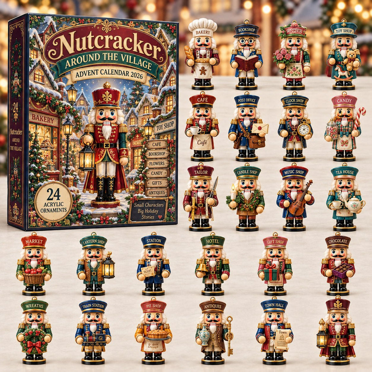 Village Nutcracker advent calendar