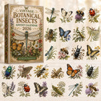 Vintage Botanical Insects advent calendar