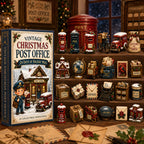 Vintage Christmas Post Office 24-Day advent calendar