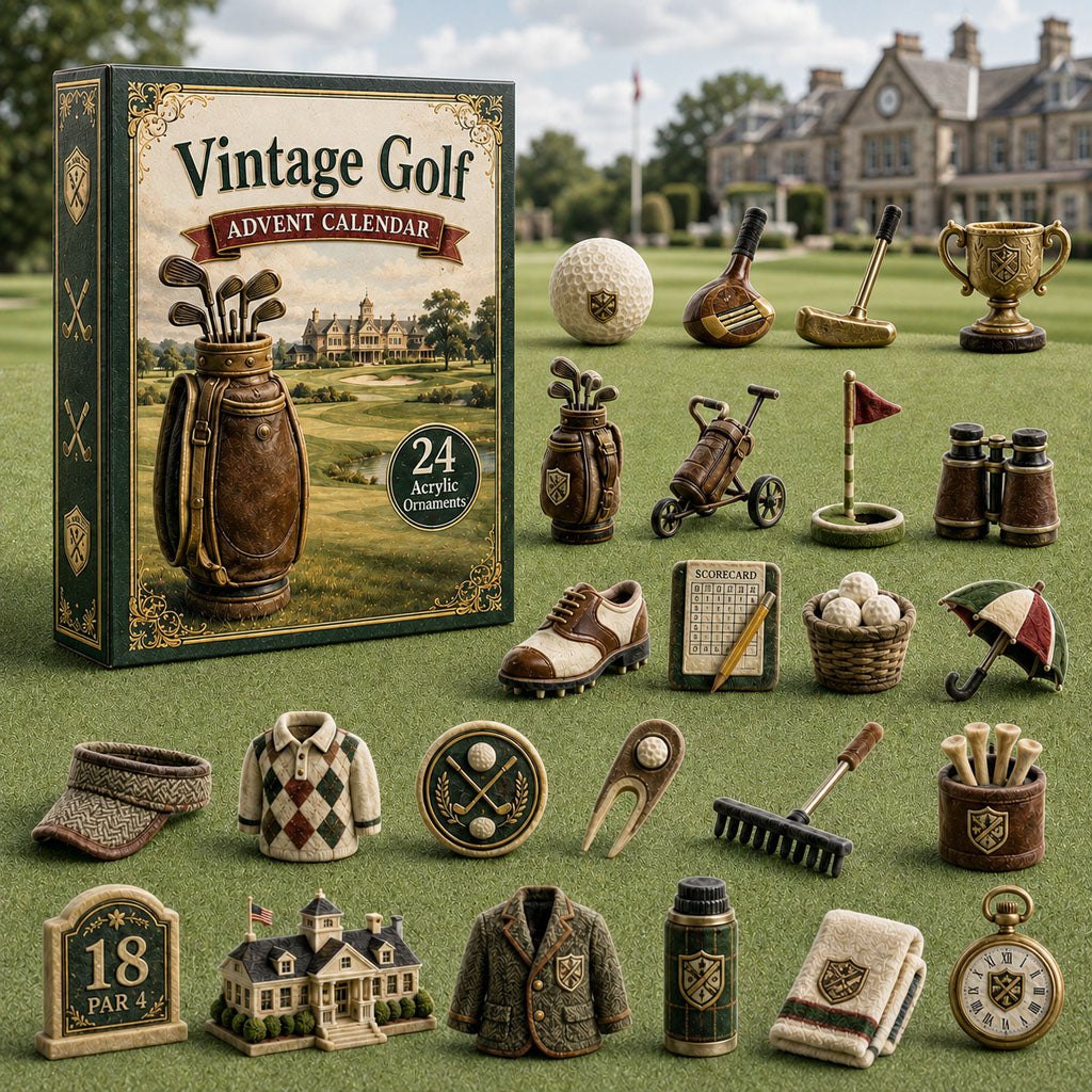 Vintage Golf advent calendar