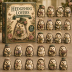 Vintage Hedgehog Lovers advent calendar