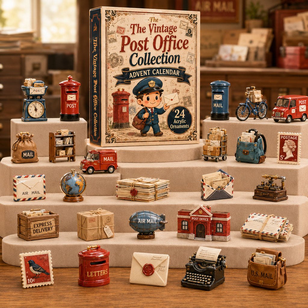 Vintage Post Office advent calendar