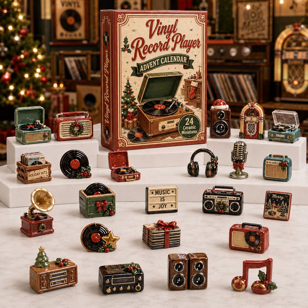Vinyl Record Player advent calendar