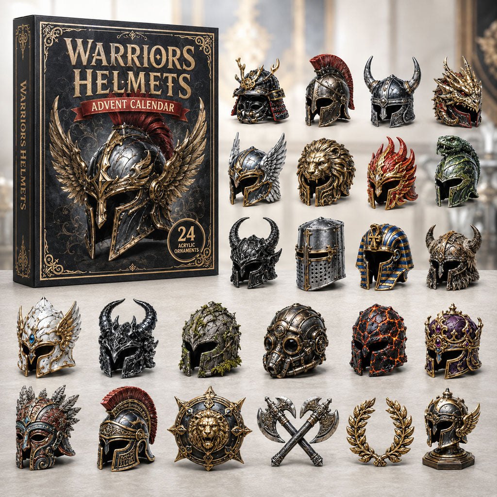 Warriors Helmets advent calendar