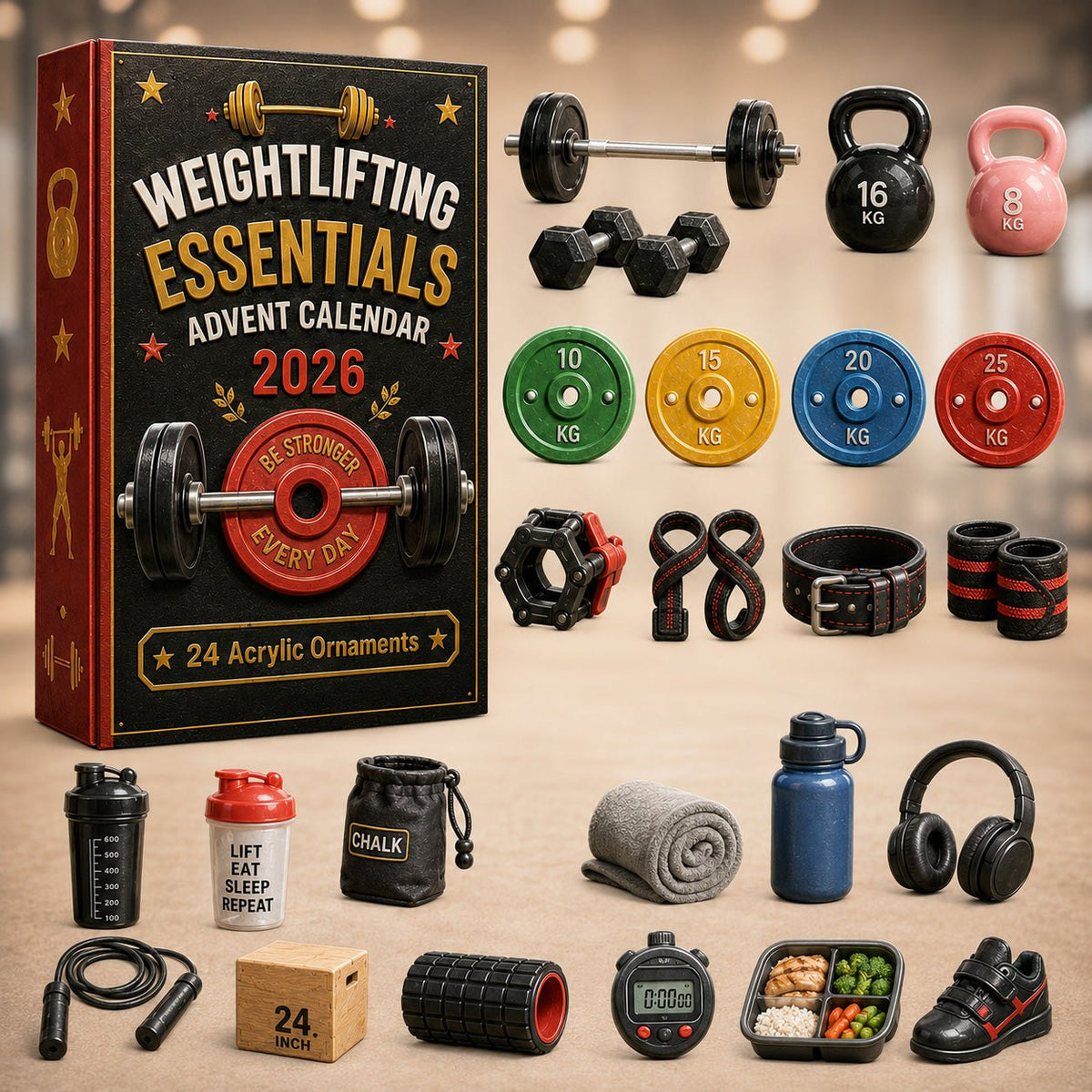 Weightlifting Essentials advent calendar