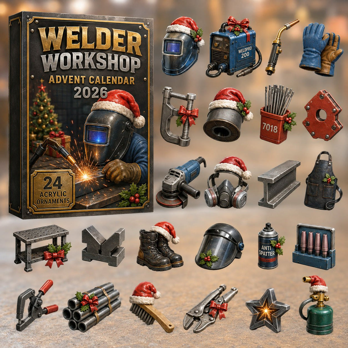 Welder Workshop advent calendar