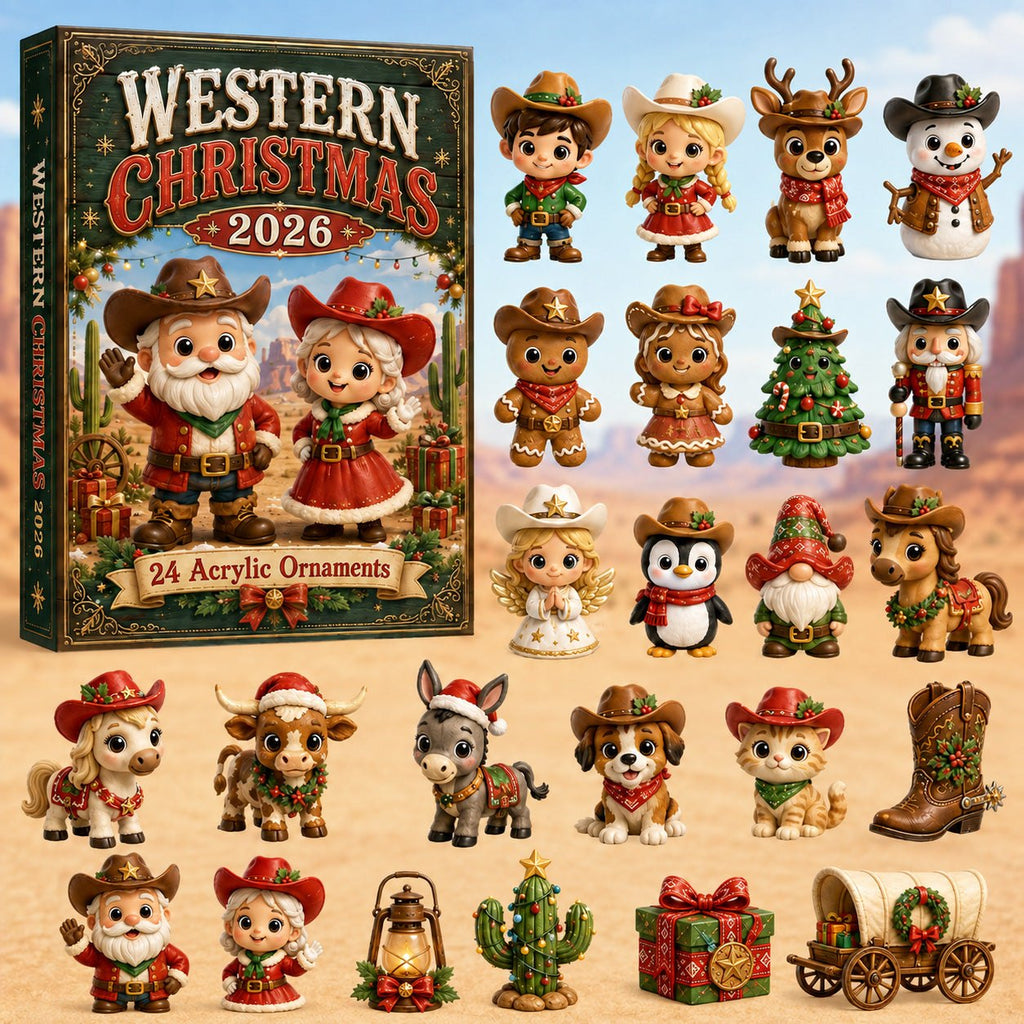 Western Christmas advent calendar