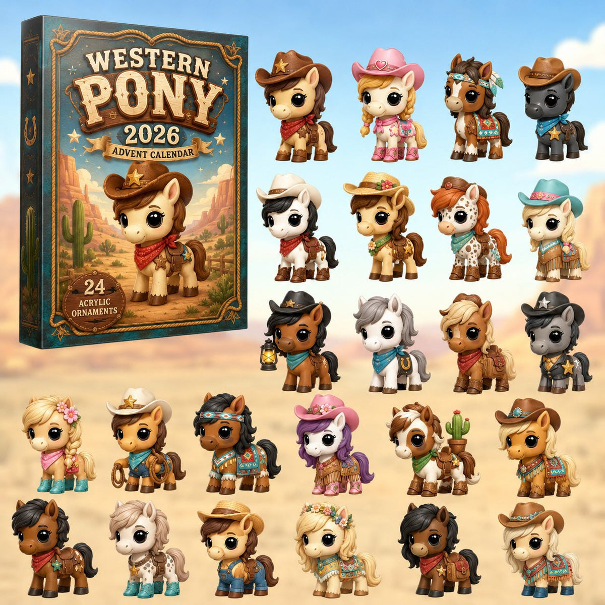 Western Pony advent calendar